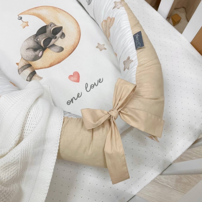Protectie somn – Baby Nest Raton bej